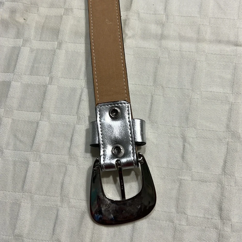 LEATHEROCK Ladies Leather Belt BLING Crystal - Picture 4 of 10